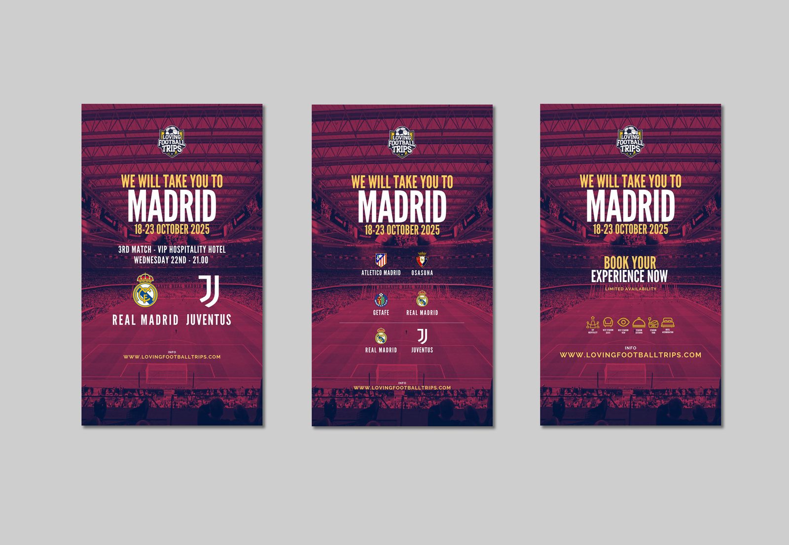Madrid in October campaign: Real Madrid vs Juventus, match summary, booking call to action